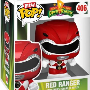 Funko Bitty Bots: Power Rangers - Megazord con Red Ranger - Bitty Pop - Power Rangers TV - 0.9 pulgadas y 4.85 pulgadas - Coleccionable - Idea de regalo - Soporte de exhibición