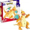 MEGA Figura de acción de Pokémon Juguetes de construcción para niños, Dragonite con 388 piezas y movimiento de aleteo de alas, Idea de regalo para niños a partir de 9 años