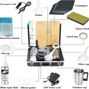 Headlight Restoration Kit, Car Headlight Polish Repair Renovation Kit with 200ML Repair Liquid for Repair Headlight Yellowing, Haze, Oxidation, Scrashes