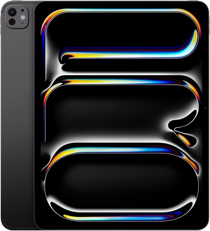 2025 Apple iPad Pro with Apple Chip M5 (13-inch, Wi-Fi + Cellular, 256GB) Space Black (Renewed)