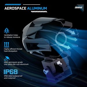 Motorcycle LED Fog Light 60W 20000LM Auxiliary Lights 7 Modes Amber White Light Combo with Waterproof Wire Harness Kit for Motorcycle GS Pan America Adventure and Adventure