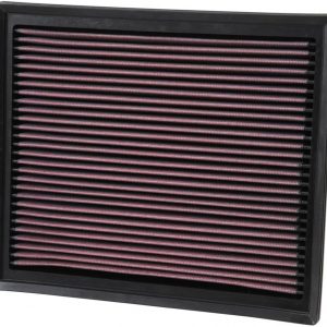 K&N High-Flow Original Lifetime Engine Air Filter: Increase Power: Premium, Washable: Compatible with 2014-2024 TOYOTA: Tacoma, Tundra, Sequoia, 33-5017