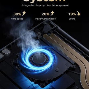 KAIGERR Gaming Laptop, Laptops with AMD Ryzen 4300U(Up to 3.7GHz), 16GB DDR4 512GB SSD Laptop Computer, 16.0inch Windοws 11 Laptop, 1920P FHD Display, WiFi 6, USB3.2, Type_C
