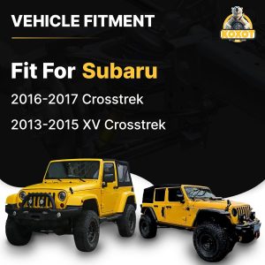 8 Piezas Brazo de Control Delantero Inferior Interior Exterior Extremo de Barra de Dirección, Compatible con Subaru 2016 2017 Crosstrek, 2013 2014 2015 XV Crosstrek K623560 K623561 ES3712