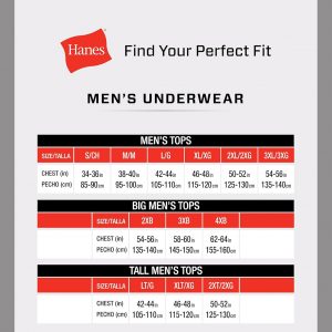 Hanes Men's Pocket T-Shirt Pack, 6-Pack, Cool & Breathable Cotton Tees, Stay-Tucked Undershirts for Men