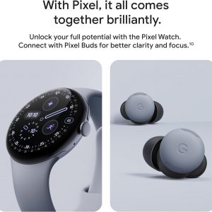 Google Pixel 10 (eSIM Only) Unlocked Android Smartphone - Gemini AI Assistant - Advanced Triple Rear Camera, Fast-Charging 24+ Hour Battery, and 6.3" Actua Display - 128 GB (2025 Model) (Renewed)