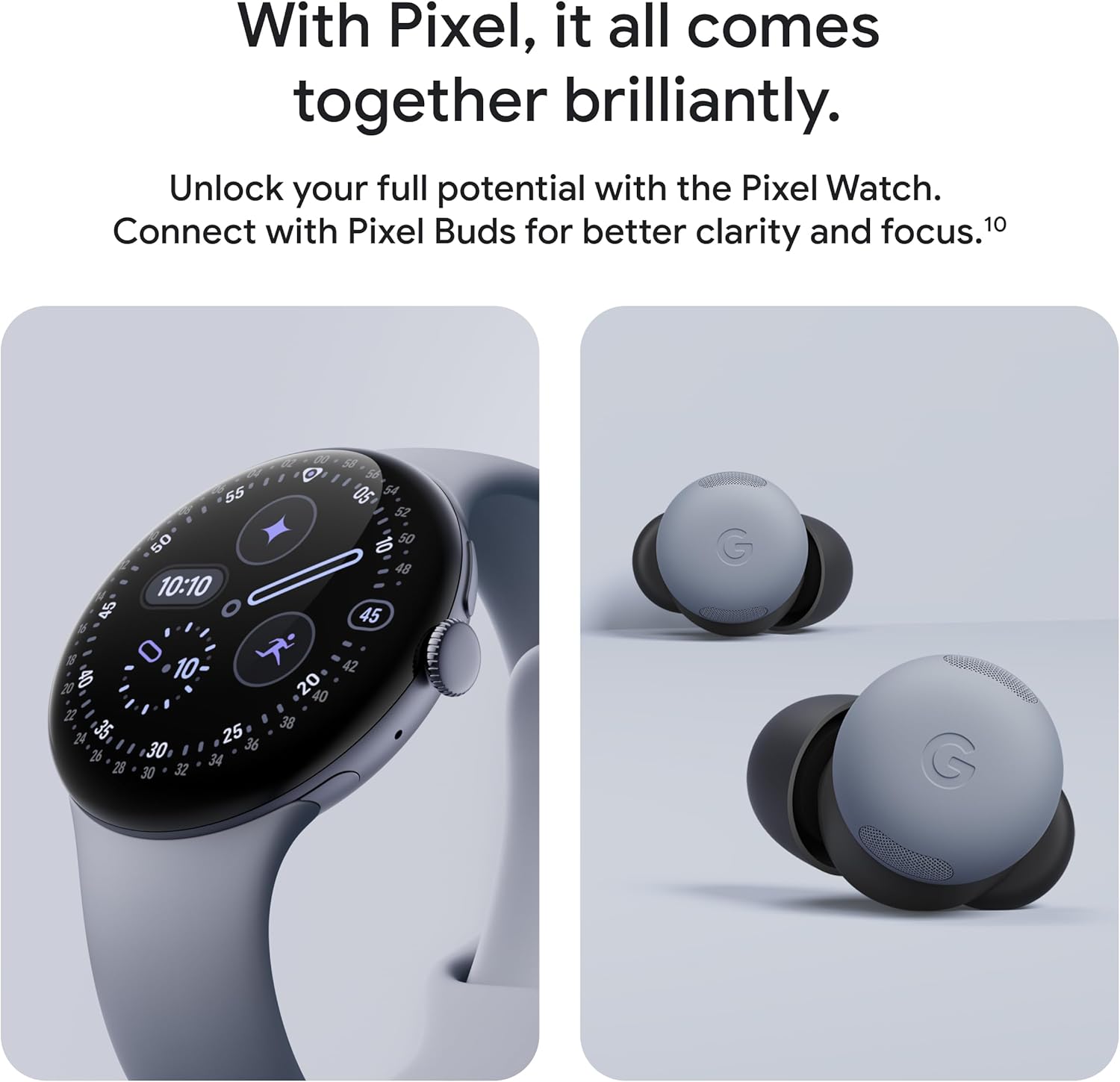 Google Pixel 10 (eSIM Only) Unlocked Android Smartphone - Gemini AI Assistant - Advanced Triple Rear Camera, Fast-Charging 24+ Hour Battery, and 6.3" Actua Display - 128 GB (2025 Model) (Renewed)