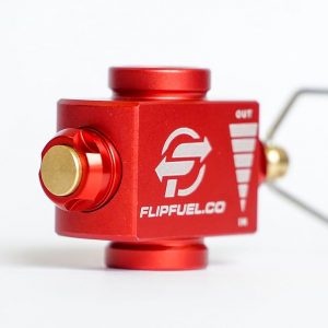 Dispositivo de transferencia de combustible FlipFuel para acampar y senderismo - Adaptador de isobutano ligero para mochilero