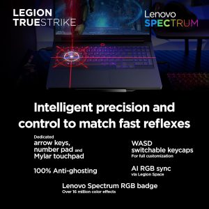 Lenovo Legion Pro 7i – Gaming Laptop - Intel® Core™ Ultra 9 275HX – 16" 2.5K WQXGA OLED Display – 240Hz Refresh Rate – GeForce RTX™ 5070 Ti GPU – 32 GB Memory – 1 TB Storage – 3-Month PC GamePass