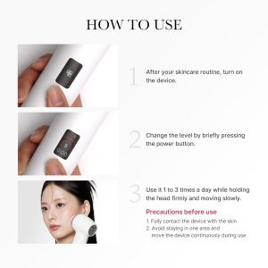 Medicube Age-R Ultra Tune 40.68 | Herramienta de cuidado de la piel 2 en 1 de alta tecnología: elasticidad de la piel, cuidado de línea, resplandor, herramientas faciales coreanas