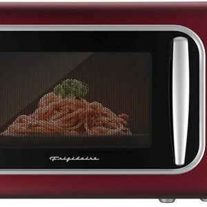 FRIGIDAIRE EMW788RETRO 0.7 cu. ft. Retro Microwave, Red-Silver