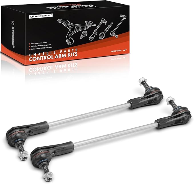 A-Premium 2 x Front Sway Bar Links Stabilizer Bar Links, Compatible with BMW 2016-2020 X1, 2020 228i xDrive Gran Coupe, 2018-2020 X2, M235i xDrive Gran Coupe & Mini Cooper Clubman, Cooper Countryman