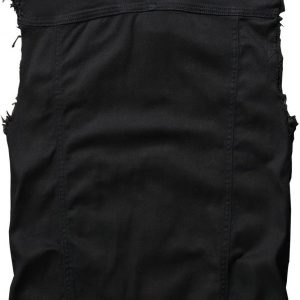 Chaleco de mezclilla punk para hombre Chaquetas sin mangas con remaches