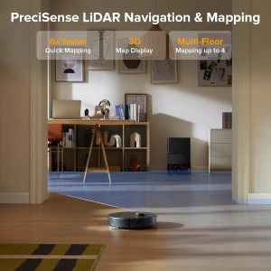 roborock Serie Qrevo Robot Aspirador y Mop, Succión de 8000Pa, Actualizado desde Qrevo S, Cepillos Anti-enredo, Evitáción Inteligente de Obstáculos, Lavado Automático de Toallas, Estación de Carga