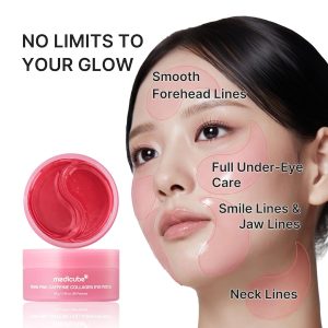 medicube PDRN Caffeine Collagen Eye Patch | Gel Eye Patches for the appearance of Dark Circles, Undereye Bags | Firming, Age-Defying Care with Retinol, Collagen | Korean Skincare | 30 Pairs