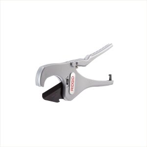 RIDGID 30088 RC-2375 Aluminum 2" Ratchet Action Pipe and Tubing Cutter for Plastic and Multilayer Tubing, 1/8" to 2-3/8" O.D. Capacity, Small