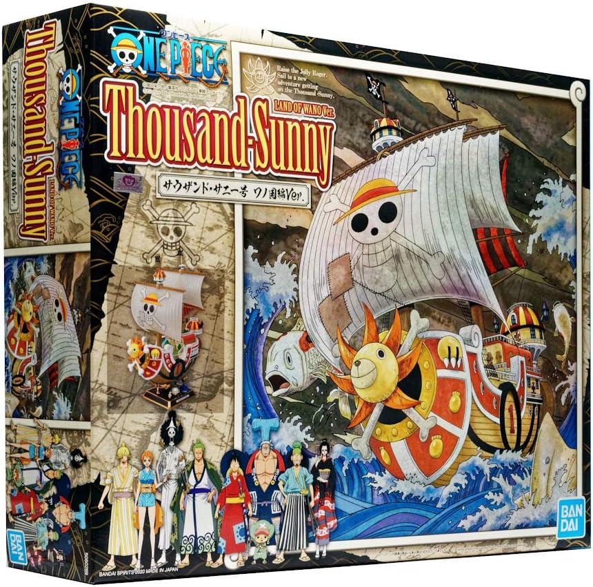 Bandai Hobby - One Piece - Thousand Sunny (Land of Wano Ver.) Sailing Ship Collection Model Kit