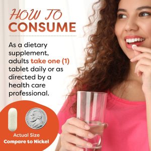 Best Naturals Inositol 1000mg 120 Tablets - Also Called Vitamin B8