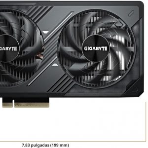 GIGABYTE Tarjeta gráfica GeForce RTX 5060 WINDFORCE OC 8G, 8 GB 128 bits GDDR7, PCIe 5.0, sistema de refrigeración WINDFORCE, tarjeta de video GV-N5060WF2OC-8GD