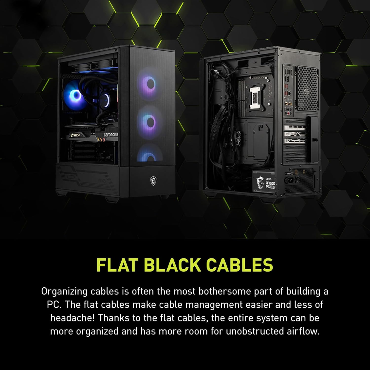 MSI MAG A750GL PCIE5, Fully Modular Compact Gaming 750W Power Supply, 80+ Gold, ATX 3.1 & PCIe 5.1 Ready, Native Dual-Color 12V-2x6 Cable, 10 Year Warranty