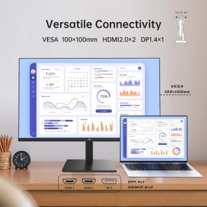 KTC 32 Inch 2K Monitor 120Hz, 1440P IPS Computer Monitor, Frameless QHD PC Monitor for Office & Gaming, Eye Care, G-Sync/FreeSync, 109% sRGB, HDR, HDMI/DP, Tilt Adjustable, VESA Mountable, H32T13