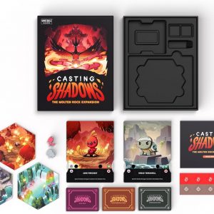 Unstable Games - Casting Shadows: Molten Rock Expansion - Designed to be Added to Your Casting Shadows Base Game - Great for Family Game Night