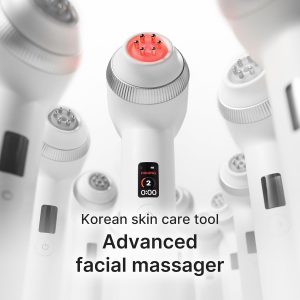 Medicube Age-R Ultra Tune 40.68 | Herramienta de cuidado de la piel 2 en 1 de alta tecnología: elasticidad de la piel, cuidado de línea, resplandor, herramientas faciales coreanas