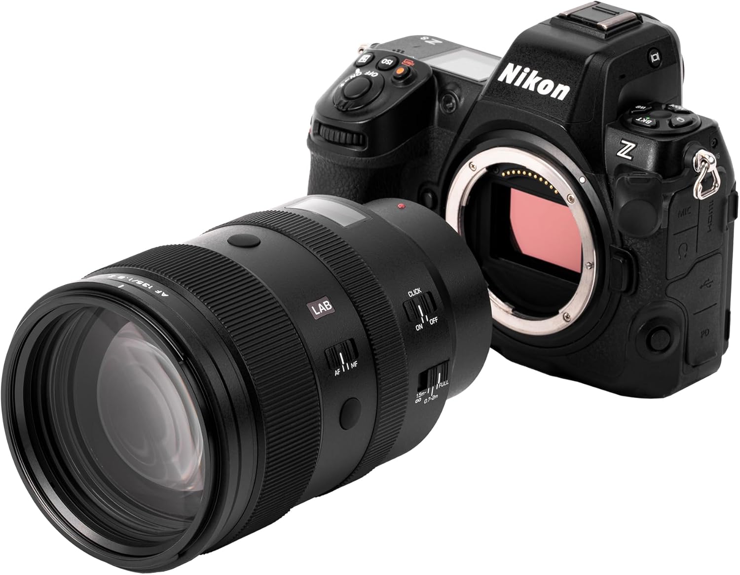 VILTROX 135mm f/1.8 Z, AF 135mm F1.8 LAB Z Lente para Montura Nikon Z, Lente Telefoto Media Montura Z de Fotograma Completo para Nikon Z Z6III Z6II Z7II Z5 Zf