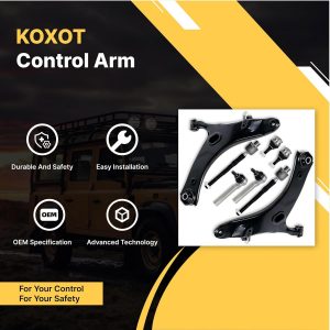 8 Piezas Brazo de Control Delantero Inferior Interior Exterior Extremo de Barra de Dirección, Compatible con Subaru 2016 2017 Crosstrek, 2013 2014 2015 XV Crosstrek K623560 K623561 ES3712