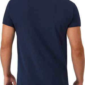 Hanes Men's Pocket T-Shirt Pack, 6-Pack, Cool & Breathable Cotton Tees, Stay-Tucked Undershirts for Men