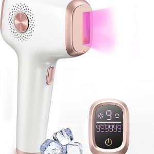 INNZA IPL Hair Removal with Ice Cooling Care Function for Women,Long-Lasting Results,999,999 Flashes Painless Hair Removal, Hair Removal Device for Armpits Legs Arms Bikini Line