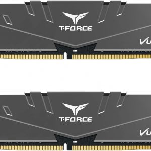 Teamgroup T-Force Vulcan Z DDR4 32 GB Kit (2 x 16 GB) 3200 MHz (PC4-25600) CL16 Módulo de memoria de escritorio Ram (gris) - TLZGD432G3200HC16FDC01