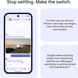 Google Pixel 10a - Unlocked Android Smartphone - 7 Years of Pixel Drops, 30+ Hours Battery, Camera Coach, Gemini Live, Durable Design, Call Screen, Car Crash Detection - Obsidian - 128 GB (2026 Model)