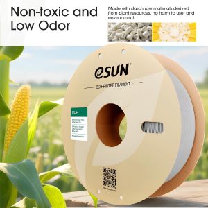 eSUN PLA+ Filament 1.75mm, 3D Printer Filament PLA Plus, Dimensional Accuracy +/- 0.03mm, 1KG Spool (2.2 LBS) 3D Printing Filament for 3D Printers, Space Blue