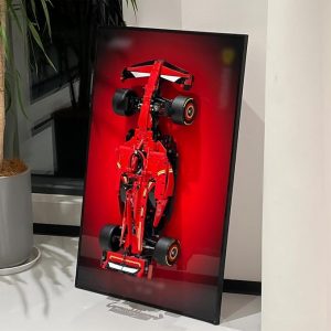 iLuane Tablero de exhibición para LEGO Technic SF-24 42207 modelo de construcción de automóviles, coleccionables para adultos, decoración de habitación u oficina para hombres y mujeres, color degradado (no incluye automóvil)