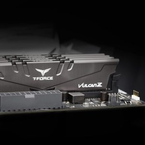 Teamgroup T-Force Vulcan Z DDR4 32 GB Kit (2 x 16 GB) 3200 MHz (PC4-25600) CL16 Módulo de memoria de escritorio Ram (gris) - TLZGD432G3200HC16FDC01