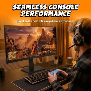 AOC Gaming Q27G41ZE - Monitor de juegos de 27 pulgadas QHD IPS 2560x1440, 240Hz 0.3ms MPRT, sin marco en 3 lados, 1x HDMI 2.0, 1x Display Port, compatible con G-Sync, HDR, 3 años sin punto brillante