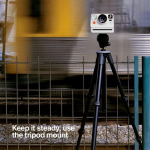 Polaroid Now+ de tercera generación - Cámara instantánea I-Type + paquete de película - Cámara blanca controlada por la aplicación Bluetooth Now+ + 16 fotos en color (6563)