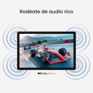 Samsung Galaxy Tab A11+ 8 GB de RAM, 256 GB de almacenamiento, rendimiento optimizado, batería de larga duración, almacenamiento ampliable, pantalla grande, altavoces Dolby Atmos, asistencia AI, delgado, ligero, 2 años de garantía, gris