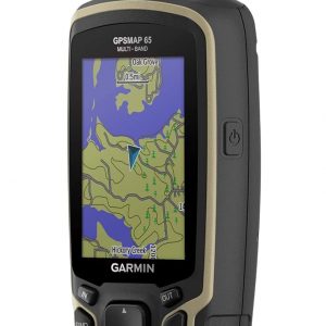 Garmin GPSMAP 65, Button-Operated Handheld with Expanded Satellite Support and Multi-Band Technology, 2.6" Color Display, 010-02451-00