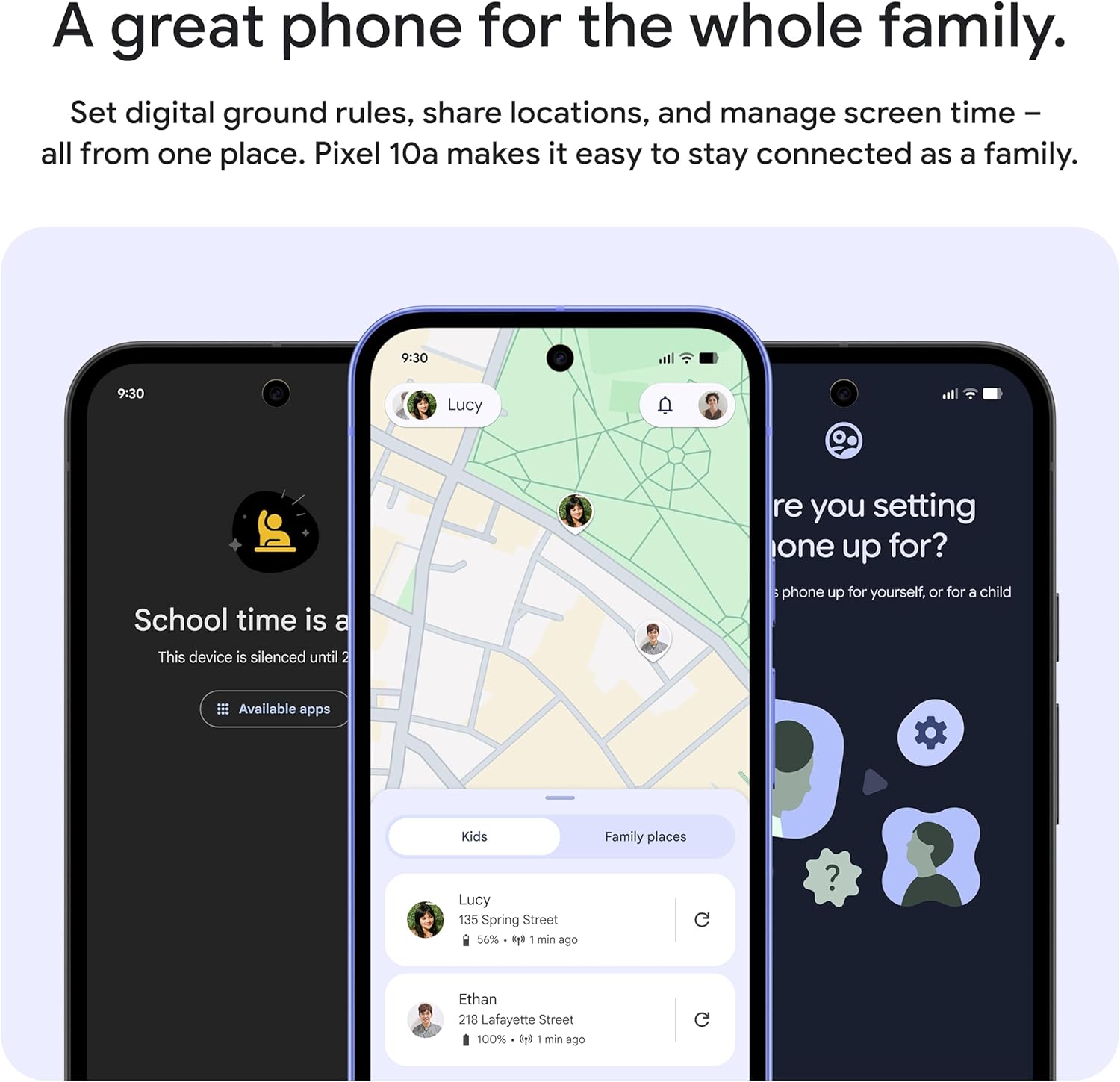 Google Pixel 10a - Unlocked Android Smartphone - 7 Years of Pixel Drops, 30+ Hours Battery, Camera Coach, Gemini Live, Durable Design, Call Screen, Car Crash Detection - Obsidian - 128 GB (2026 Model)