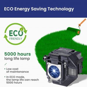 CARSN V13H010L96 for EPSON Elplp96 2100 2150 1060 660 760hd VS250 VS350 VS355 EX9210 EX9220 EX3260 EX5260 EX7260 X39 W39 S39 109W Replacement Projector Bulb Replacement