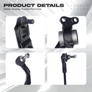 Front Control Arm Compatible with 2016-2020 BMW X1 X2 2016-2020 Mini Cooper Clubman Suspension Kit Ball Joint Bushing Sway Bar Stabilizer Link Tie Rod Assembly 31126871301 31126871302