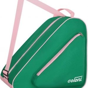Goloni Skate Bag for Ice Skates, Inline Skates, Roller & Quad Skates,Unisex Skating Gear Bag for Adults