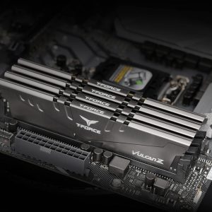 Teamgroup T-Force Vulcan Z DDR4 32 GB Kit (2 x 16 GB) 3200 MHz (PC4-25600) CL16 Módulo de memoria de escritorio Ram (gris) - TLZGD432G3200HC16FDC01