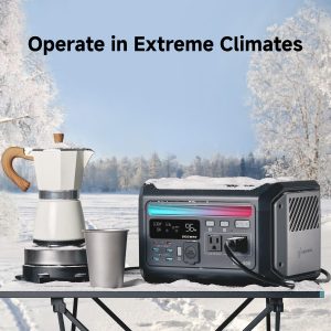 Segway Lumina 500 Portable Power Station with LiFePO4 Battery, 512Wh 9-Port PowerHouse, 600W AC Output Solar Outdoor Generator (Solar Panel Optional),100W USB-C PD Output