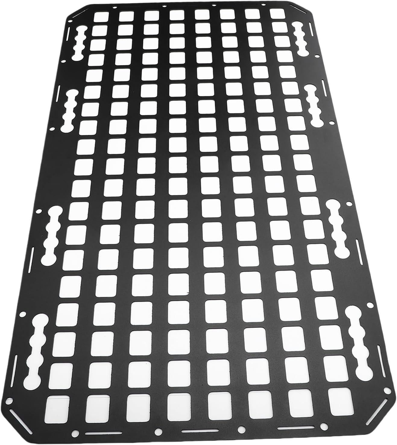 Fabater Truck Bed MOLLE Panel, 17x30x0.08in Side Bed Molle Panel Rack, Truck Bed Organizer for Trailers Cars SUVs Pickup RVs
