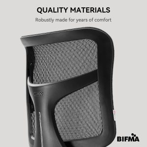 SIHOO Doro S100 Silla de oficina ergonómica - Soporte lumbar dinámico dual, apoyabrazos coordinados 4D, respaldo ajustable en 5 niveles, ángulo de reclinación máximo de 135 grados. Adecuada para