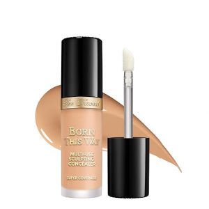 Too Faced Born This Way Super Coverage Multi-Use Concealer | Full Coverage, Non-Comedogenic, Oil Free + Long Lasting Concealer | Hyaluronic Acid, Coconut Water + Alpine Rose