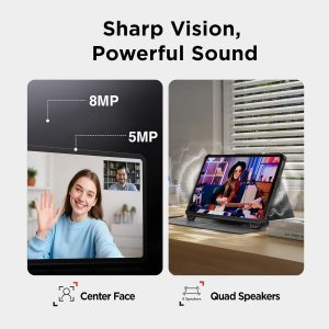 TCL NXTPAPER 11 Gen 2 Android Tablet, 11" Drawing Pad & Digital Notebook, Stylus & Flip Case Included, NXTPAPER 4.0 Display, Android 15, AI Tools, 8+8GB RAM, 128GB Storage, 8000mAh Battery, Gray